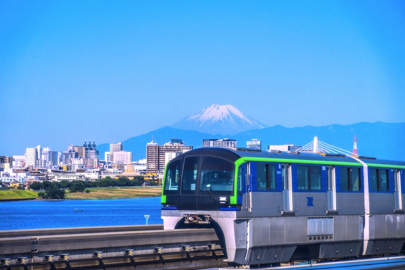 昔から東京モノレール大好きです。。。完熟ばなな川崎店あやみ