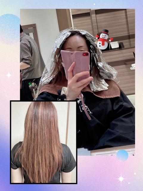 髪染めてきました♪